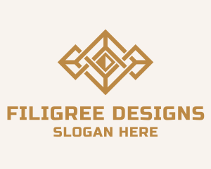 Diamond Pattern Design logo design