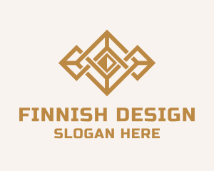 Diamond Pattern Design logo design