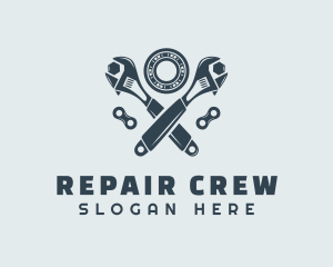 Mechanic Wrench Repair logo
