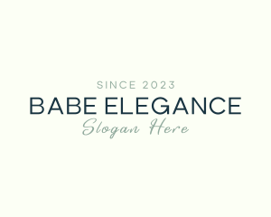 Elegant Fashion Stylist logo design