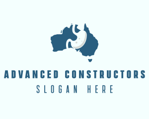 Australia Gastroenterology Medical Organ logo design