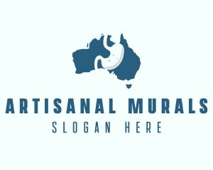 Australia Gastroenterology Medical Organ logo design