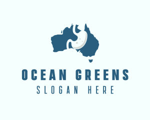 Australia Gastroenterology Medical Organ logo design