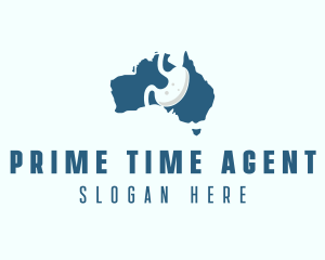 Australia Gastroenterology Medical Organ logo design