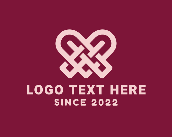 Interlaced logo example 1