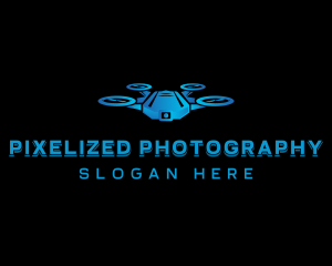 Drone Media Camera logo design