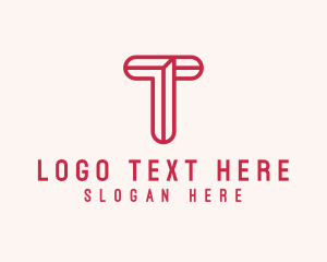 Professional Company Letter T logo