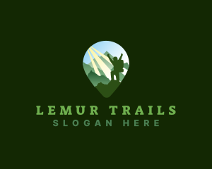 Adventure Mountain Climbing logo design