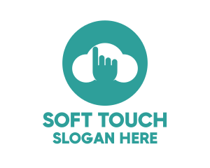 Touch Cloud Storage logo design