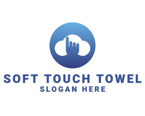 Touch Cloud Storage logo design