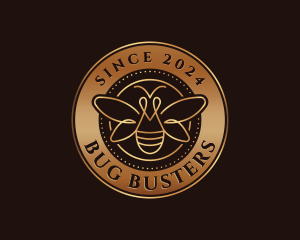 Premium Bee Apiary logo design