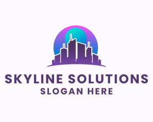 Skyline Real Estate logo design