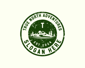 Mountain Adventure Camp  logo design