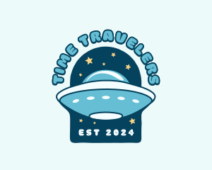 UFO Futuristic Spaceship logo