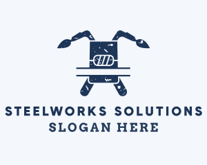 Industrial Welding Torch  logo design