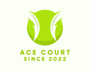 Electric Green Tennis Ball logo