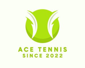 Electric Green Tennis Ball logo