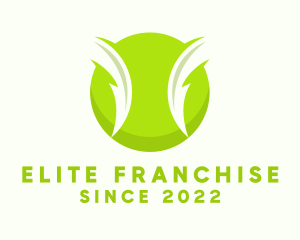 Electric Green Tennis Ball logo design