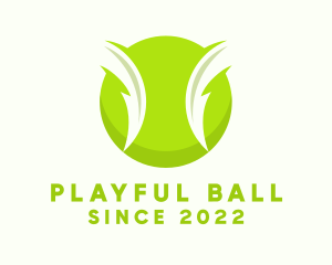 Electric Green Tennis Ball logo