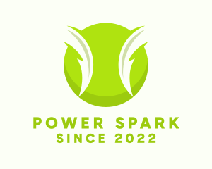 Electric Green Tennis Ball logo