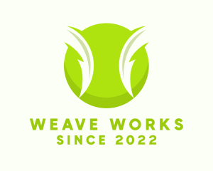 Electric Green Tennis Ball logo design