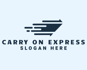 Express Arrow Logistics logo design