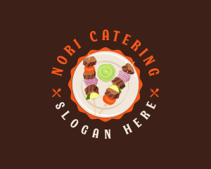 Kebab Plate Restaurant logo design