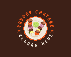 Kebab Plate Restaurant logo design