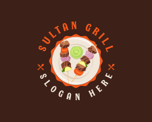 Kebab Plate Restaurant logo design