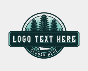 Carpentry Logging Joinery Logo