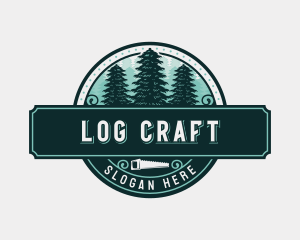 Carpentry Logging Joinery logo design