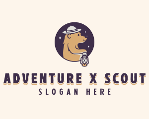 Adventure Bear Camper logo design