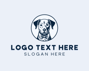 Vintage Puppy Dog logo