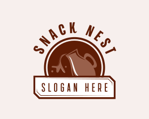 Syrup Jar Drink logo design