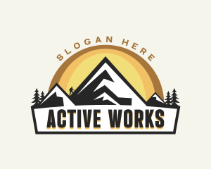 Forest Summit Adventure logo design