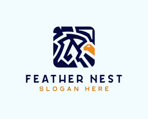 Tribal Bird Aviary logo design