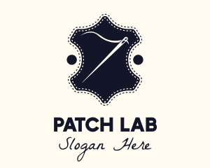 Needle Thread Sewing Badge logo