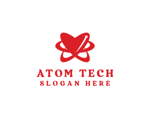 Atom Heart  Biotech logo