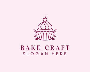 Cupcake Dessert Bakery logo design