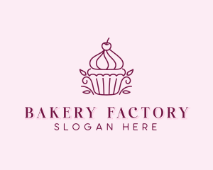 Cupcake Dessert Bakery logo design