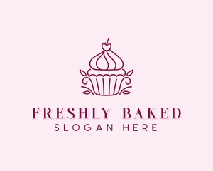 Cupcake Dessert Bakery logo design