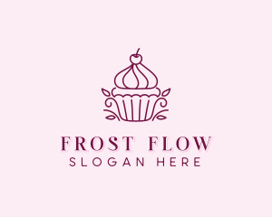 Cupcake Dessert Bakery logo design