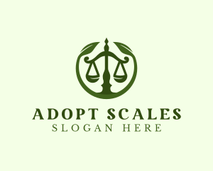 Environmental Justice Scale logo design