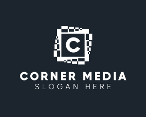 Digital Pixel Media  logo design