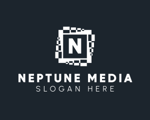 Digital Pixel Media  logo design