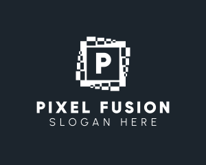 Digital Pixel Media  logo design