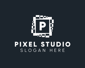 Digital Pixel Media  logo design