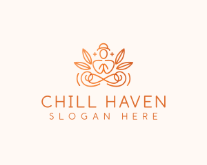 Yoga Meditation Spa logo design