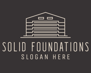 Storage Building Facility  Logo