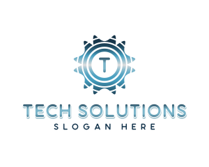 Cyber Tech Developer logo design